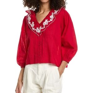 The GREAT Embroidered Floral Top